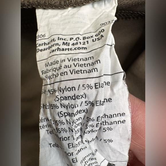 Carhartt 103609 Force® Pull On Lightweight Utility Legging Olive Green XL Tall - Picture 6 of 16